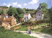 Camille Pissarro Pang plans Schwarz, hidden hills homes USA oil painting artist